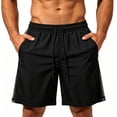 thumbnail image 2 of Aimik Mens Active Shorts Drawstring Waist Side Stitching Mens Gym Shorts Summer Breathable Running Shorts for Workout or Sport, 2 of 6
