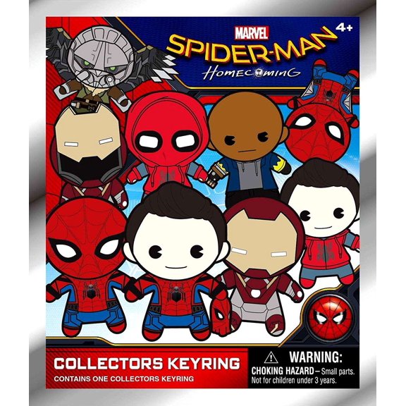 3D Figural Keyring Spider-Man Movie Mystery Pack
