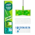 thumbnail image 1 of Swiffer Sweep and Mop 2-in-1 Dry + Wet Floor Mopping and Sweeping Kit (1 Sweeper, 5 Heavy Duty Dry Cloths, 3 Heavy Duty Wet Cloths), 1 of 12