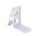 thumbnail image 5 of Soporte para cuchara blanco y tapa plegable para un fácil almacenamiento, base antideslizante, soporte para utensilios de cocina, 5 of 5