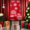 thumbnail image 5 of Hiroekza Christmas Decorations Christmas Dining Room Chair Covers Stretch Chair Slipcovers Protector Washable Kitchen Chair Cover for Dining Room Christmas Decor Holiday Party Chair Cover, 5 of 5