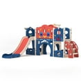 thumbnail image 2 of Nyeekoy 7-In-1 Slide Climber Playset Playground Climbers with Basketball Hoop, Age 1-12, 2 of 14