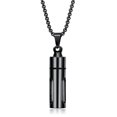 thumbnail image 4 of Collar con colgante de botella de perfume abierta con personalidad de moda, joyería creativa de acero inoxidable para hombres y mujeres, 4 of 5