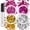 Set of 5, variant on 4 Box Nail Glitter Sequins Holographic Nails Glitter Flakes Glitter Nail Art