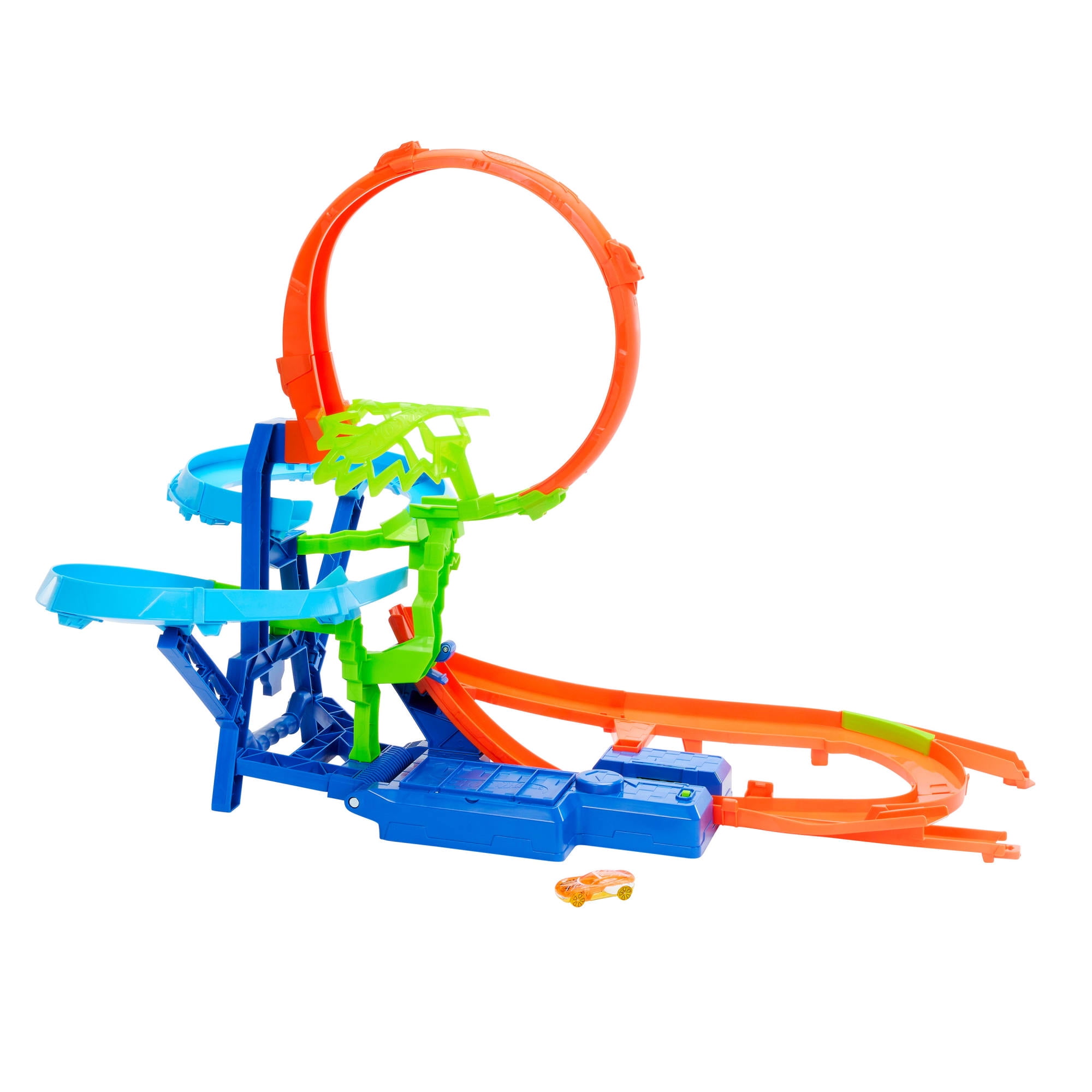 Hot Wheels Action Spiral Speed Race & Crash Track Set with
