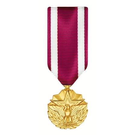 Meritorious Service Medal Miniature Anodized