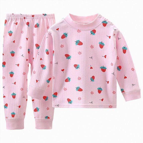 TOWED22 Boys Pajamas Cotton Planet Pjs Toddler 2 Piece Sleepwear Kids Clothes Set 6-12 Months 12-24 Months 2t 3t 4t 5t 6t 7t 8t 9t Children,Pink,7-8 Y