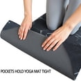 thumbnail image 3 of Math Equations Science Symbols Black Pattern Hot Yoga Mat Towel Non Slip for Hot Yoga - Quick-Drying Yoga Mat Cover with 4 Corner Pockets with Travel Bag - Hot Yoga Towel Non Slip 70"x26", 3 of 6