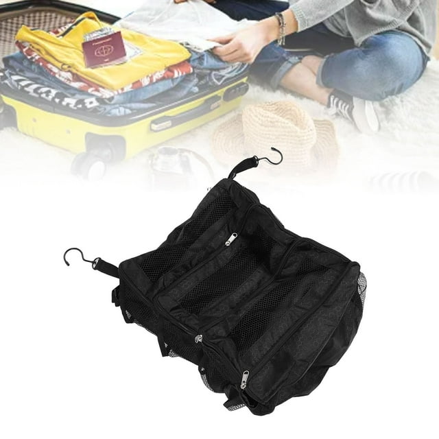 Organizador De Maletas Bolsa De Viaje Portátil Plegable Equipaje Compresión Cubos De Embalaje Colgantes Material De Tela Oxford Estante De Almacenamiento Colgante Para Viajes Y