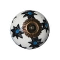thumbnail image 2 of Knob-It Vintage Cabinet Drawer Knobs 1-Inch 8-Piece Set Colorful Hand Painted, 2 of 5