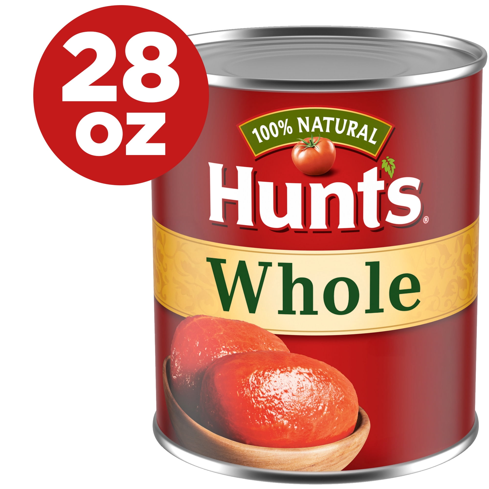 Hunt’s Whole Peeled Tomatoes, Perfect for Chili & Soups, 28 oz. Can