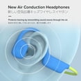 thumbnail image 2 of myFirst Headphones Airwaves - Auriculares inalámbricos Bluetooth de conducción de aire con micrófono para niños pequeños y niños, límite seguro de 85 dB, batería de larga duración, duraderos, IPX5 imp, 2 of 5