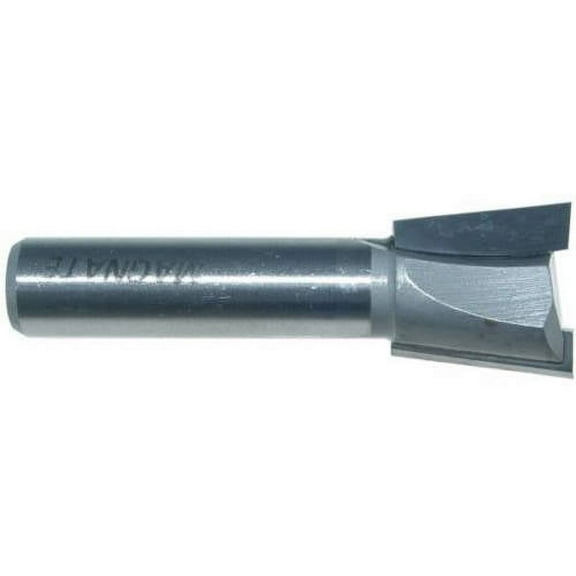 Magnate 429 Dovetail 2 Flute Carbide Tipped Router Bit — 7 Degree; 1" Cutting Diameter; 7/8" Cutting Height; 1/2" Shank Diameter; 2-1/2" Overall Length