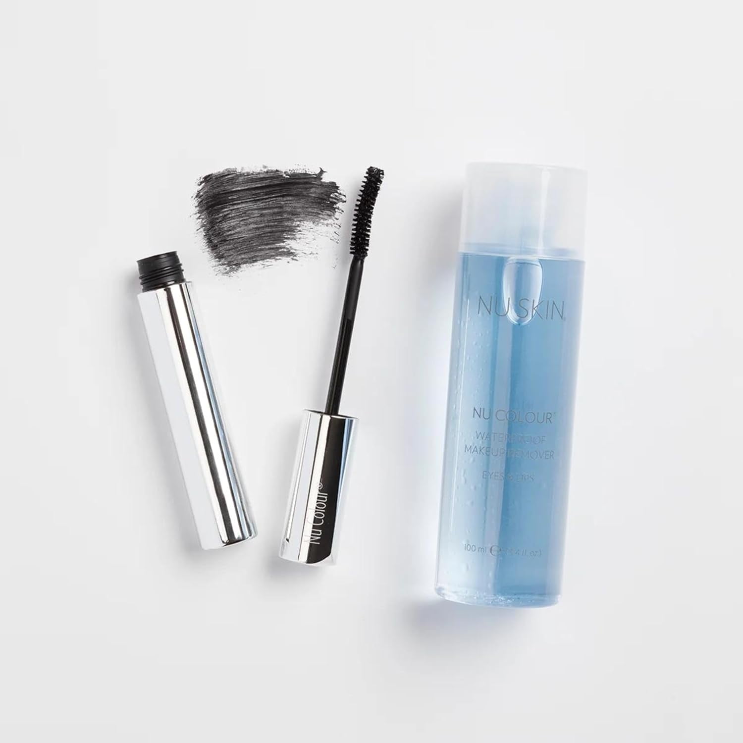Nu Skin LightShine Curl & Lash Mascara Black â Nourishing Black Mascara for Visibly Curled Eyelashes