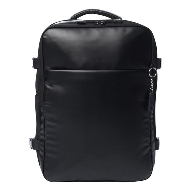 Totto Mochila Ergonómica Mediana Expandible Porta Laptop 16 Con Bolsillo Secreto|escuela - Oficina - negro M