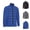 Blue, variant on Mens Steampunk Military Jacket Stylish Double Breasted Suit Gothic Blazer Jacket Halloween Costume
