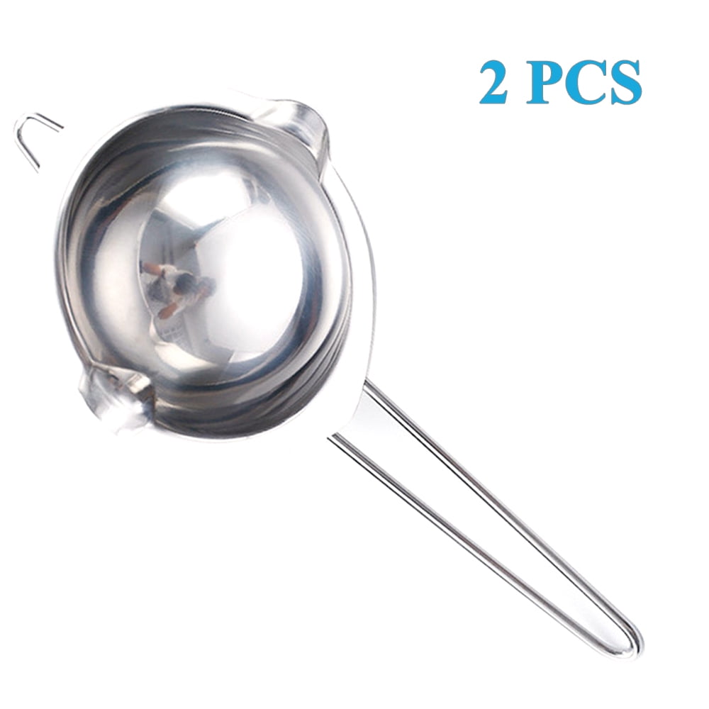 2 PCS Stainless Steel Double Boiler Pot For Melting White Chocolate