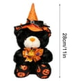thumbnail image 3 of karymi Halloween Wizard Bear Doll with Hat Soft Stuffed Animals Kids Toys Halloween Party Decorations Kids Toys Summer, 3 of 5