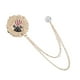 thumbnail image 2 of Pin de Boda Del Cumpleaños de Cadena de Del Broche de l Escudo de Cristal para Los Hombres - dorado, .3x3cm SM SunniMix Broche de cadena con borla para hombre, 2 of 8