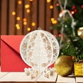 thumbnail image 4 of Konghyp Christmas Greeting Cards with Envelopes, Three Dimensional Holiday Cards, Festive Greeting Cards for Friends and Family, Unique Design, Eco-Friendly Material, 4 of 6