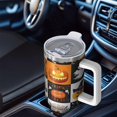 thumbnail image 6 of Halloween Icons Collage Pattern Tumbler with Handle and Lid,40oz Double Wall Vacuum Insulated Tumbler,Cups Gift for Women and Men, 6 of 7