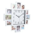 thumbnail image 4 of Photo Frame Wall Clock, ABS 15.35in DIY Frame Clock Eco Friendly   For Home Decor, 4 of 8