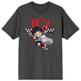 thumbnail image 7 of Dragon Ball Super The Movie Super Hero Pan Crew Neck Short Sleeve Charcoal Men's T-shirt-Small, 7 of 7