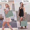 thumbnail image 6 of Large Capacity Tote Bag,Green and Dark Green Giraffe Pattern Handbag Fashion Luxury Tote Bag,15.7"x13"x 5.1" Inches,Laptop Compatible, 6 of 6
