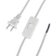 thumbnail image 4 of Lámpara Cable de alimentación de 59 pies con interruptor de encendido/apagado para de mesa (enchufe chino/blanco) JShteea Para estrenar, 4 of 8
