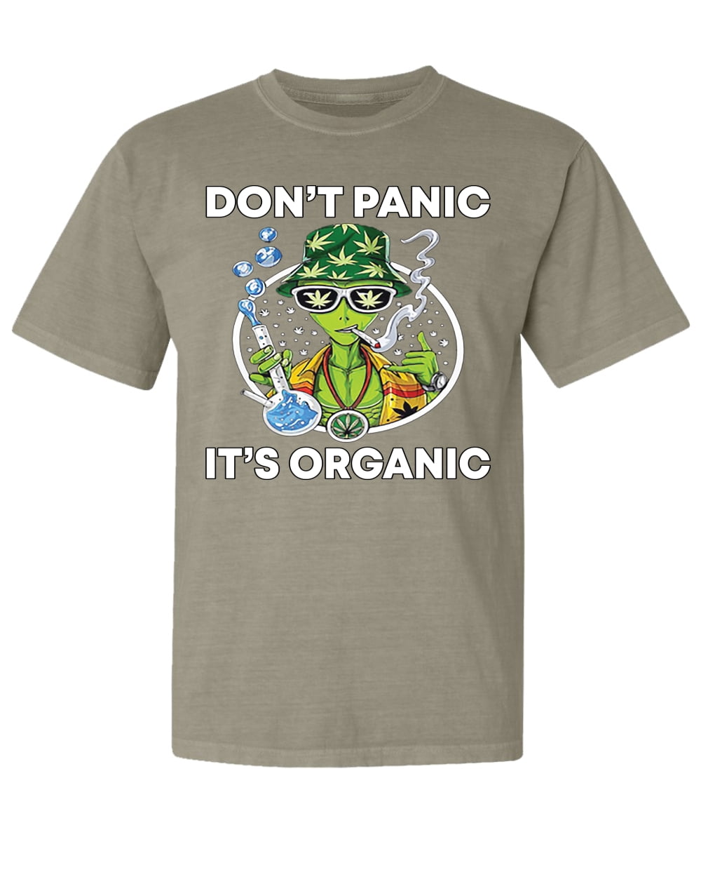 Don't Panic It's Organic Weed Rastafari Mens/Unisex T-Shirt Don't Panic It's Organic Weed Rastafari Mens/Unisex T-Shirt