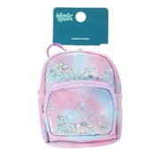 Wonder Nation Mini Backpack Clip-on Storage Pouch, Pastel Multicolor, Girls