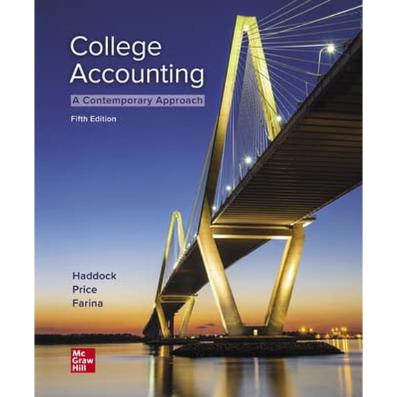Connect Access Card for College Accounting (A Contemporary Approach), 5th Edition, 9781260780338, 1260780333, Paperback,