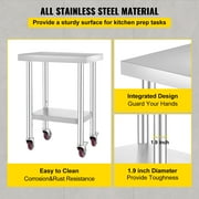 BENTISM 24 x 18 Stainless Steel General Purpose Table