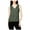 Green - dustyolive, variant on bar III Womens Textured Knit Blouse, White, XX-Large