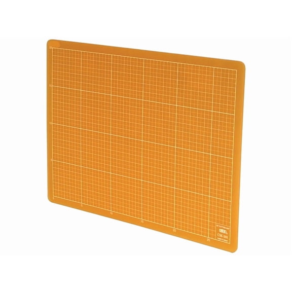 (Price/EACH)NT CUTTER CM-30I Colorful Translucent Cutting Mat, 9" X 12" - 1 Each-Translucent Orange