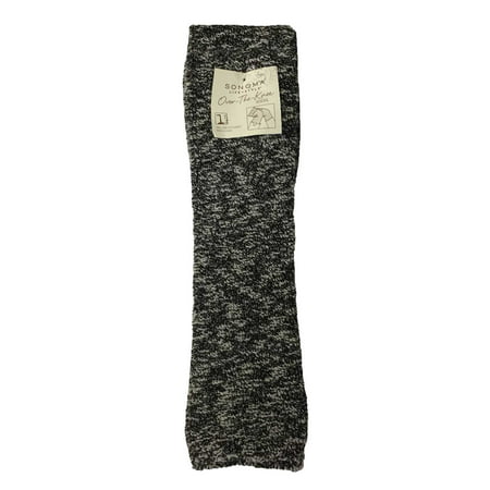 Sonoma Life + Style Women's Over-The-Knee Socks Black Size (Best Styles For Women Over 50)