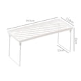 thumbnail image 2 of Étagère de Rangement pour Dortoir Étagère de Rangement pour Dortoir Étagère de Rangement en Métal Étagère de Rangement Étagère de Rangement pour Dortoir Robuste en PP Métal Design Pliable Style Simple Étagère d'Exposition de Bureau pour la Maison, 2 of 6