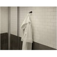 thumbnail image 4 of Elm Wall-Mounted Double Robe Hook in Satin Nickel, 4 of 7