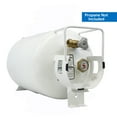 thumbnail image 2 of Flame King Empty Steel Horizontal Propane Tank Cylinder with OPD & Built-in Gauge, 30 Lbs, 2 of 7