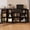 45"-Black, variant on Asofer 55" Sideboard Buffet, 4-Door 2-Drawer with Adjustable Shelves, Gray