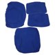 thumbnail image 1 of Juego de fundas para sofá y silla, elásticas, de color liso, impermeables, suaves y resistentes a derrames y manchas., 1 of 6
