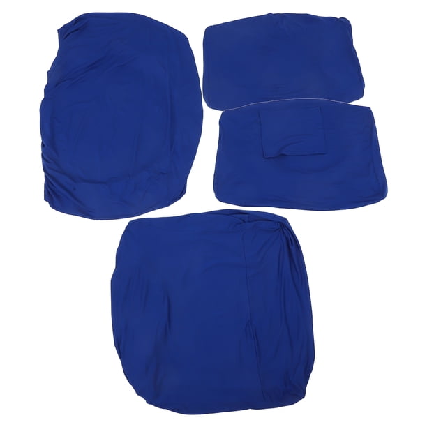 Juego de fundas para sofá y silla, elásticas, de color liso, impermeables, suaves y resistentes a derrames y manchas.