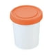 thumbnail image 3 of Vaso de helado de pinta, recipiente transparente para congelador, para postres, preparación de comidas, máquina para hacer helados naranja, 3 of 9
