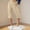 Beige, variant on Brondbend Cropped Pants for Women Casual Capri Pants for Womens Solid Color Stretch Waist Button Drawstring Flat Front Straight Leg Cotton Linen Trousers with Pocket Relaxed Fit Fall Beach Comfy