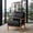 Black01, variant on LLappuil Accent Chair, Mid-Century Modern Reading Single Sofa Chair for Living Room, Foil Fabric