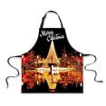 thumbnail image 3 of GUOOL Tablier de Chef Adulte de Noël pour la Cuisine Festive, 3 of 6