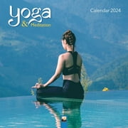 Yoga & Meditation Wall Calendar 2024 (Art Calendar) (Calendar)