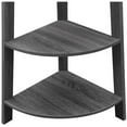 thumbnail image 3 of Convenience Concepts Newport 5-Tier Wide Corner Bookcase in Gray Wood, 3 of 6