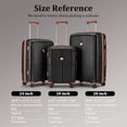 thumbnail image 2 of Joyway Ensemble de 13 Pcs de Bagages Valise Rigide Légère avec Cadenas TSA Roues Pivotantes, 2 of 7