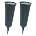 thumbnail image 1 of jifeng Cone Cemetery Vases Flower Holder Accessories Detachable Decorations with Ground, 1 of 9